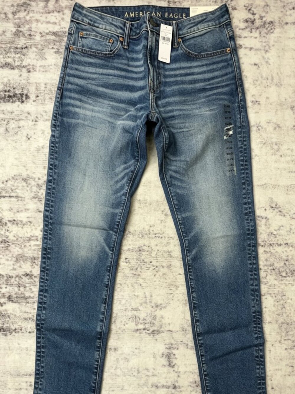 American Eagle AirFlex+ Athletic Skinny Jeans Men's 32x30 Medium Wash